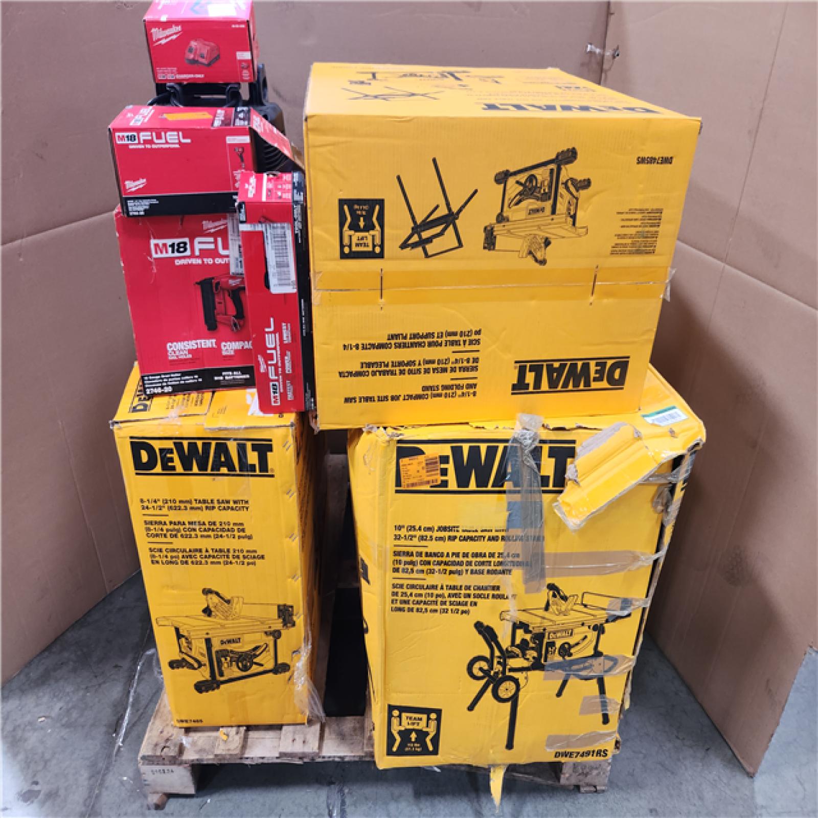 CALIFORNIA AS-IS TOOL PALLET