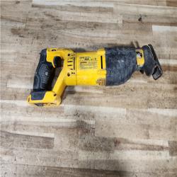 HOUSTON LOCATION - AS - IS DEWALT 20-Volt XR Cordless Reciprocating Saw (Tool Only)