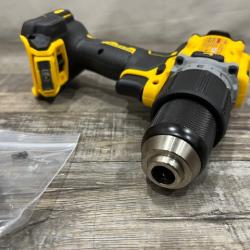 AS-IS DEWALT 20V XR Brushless Cordless 1/2 in. Hammer Drill (Tool-Only)