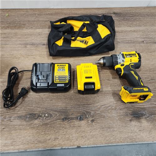 AS-IS DEWALT DCD800P1 20V MAX* XR Brushless Cordless Lithium-Ion 1/2 Drill/Driver KIT 5.0AH