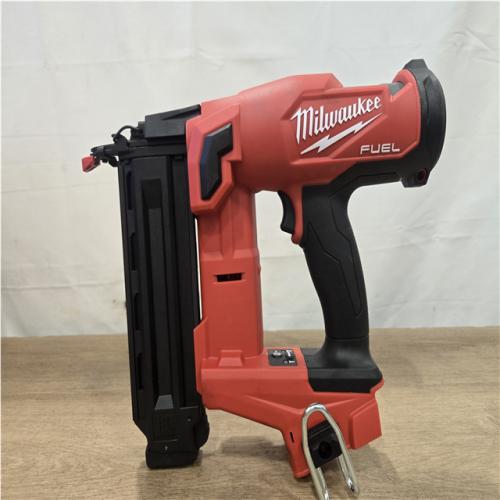 AS-IS  Milwaukee FUEL 18-Volt Lithium-Ion Brushless Cordless Gen II 18-Gauge Brad Nailer (Tool-Only)