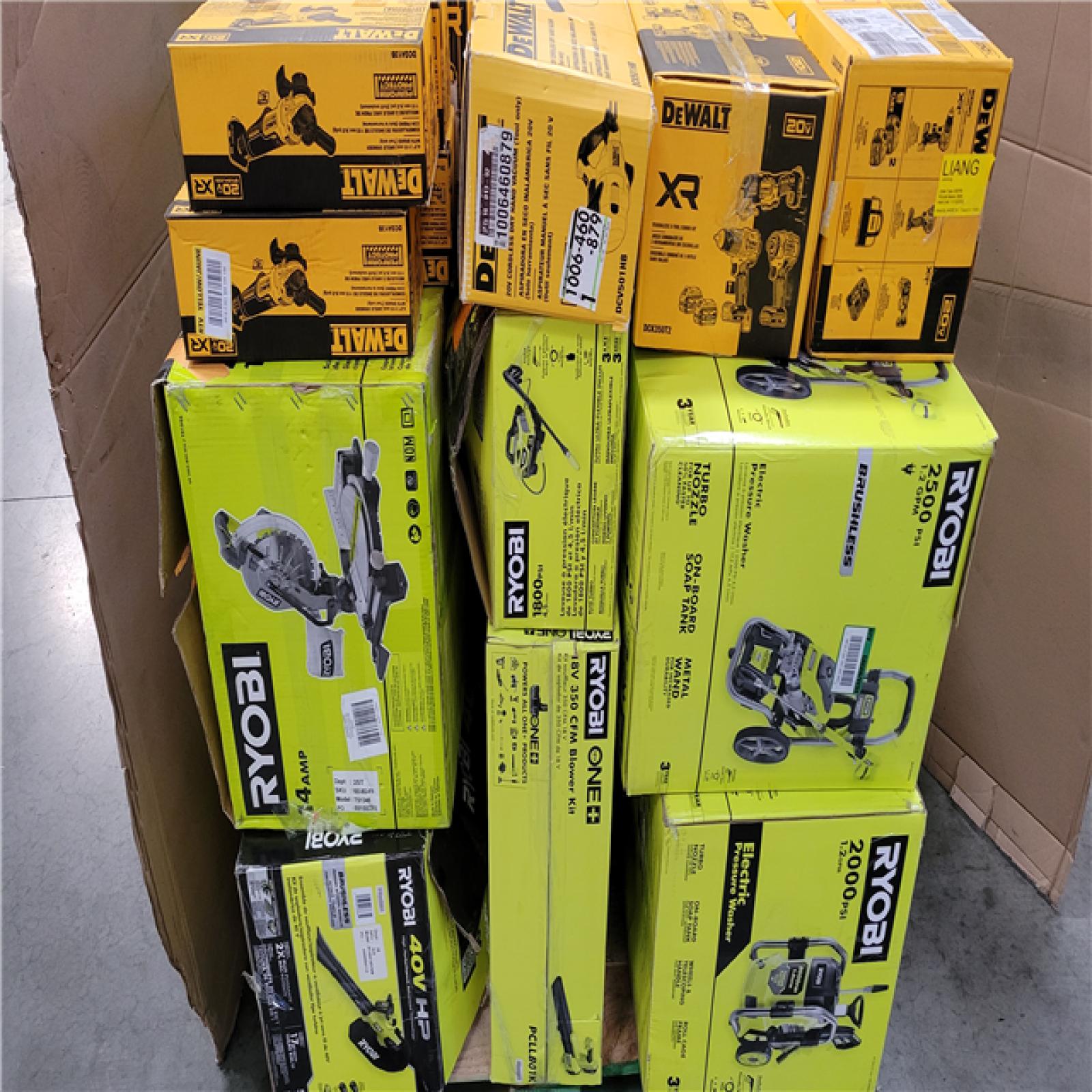 CALIFORNIA AS-IS TOOL PALLET