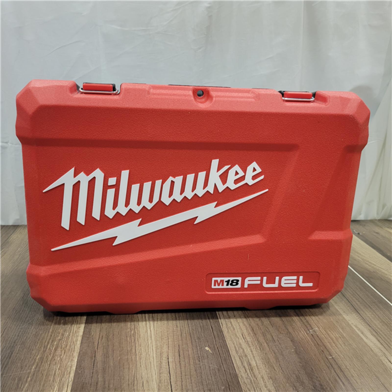 AS-IS Milwaukee M18 FUEL 18V Lithium-Ion Brushless Cordless Hammer Drill and Impact Driver Combo Kit (2-Tool) with 2 Batteries