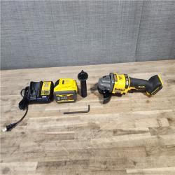 HOUSTON LOCATION - AS-IS DeWalt FLEXVOLT 60V Cordless 4-1/2 to 6 in. Grinder Kit (Battery & Charger)