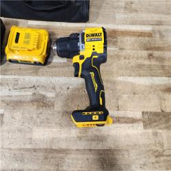 HOUSTON LOCATION - AS - IS DEWALT Atomic 20V Lithium-Ion Cordless Compact 1/2 in. Drill/Driver Kit