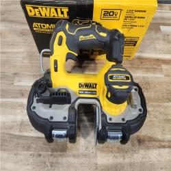 HOUSTON LOCATION - AS - IS DEWALT ATOMIC 20V MAX Cordless Brushless Compact 1-3/4 in. Bandsaw (Tool Only)