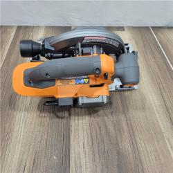 GOOD RIDGID 18V SubCompact Brushless Cordless 6 1/2 in. Circular Saw (Tool Only)