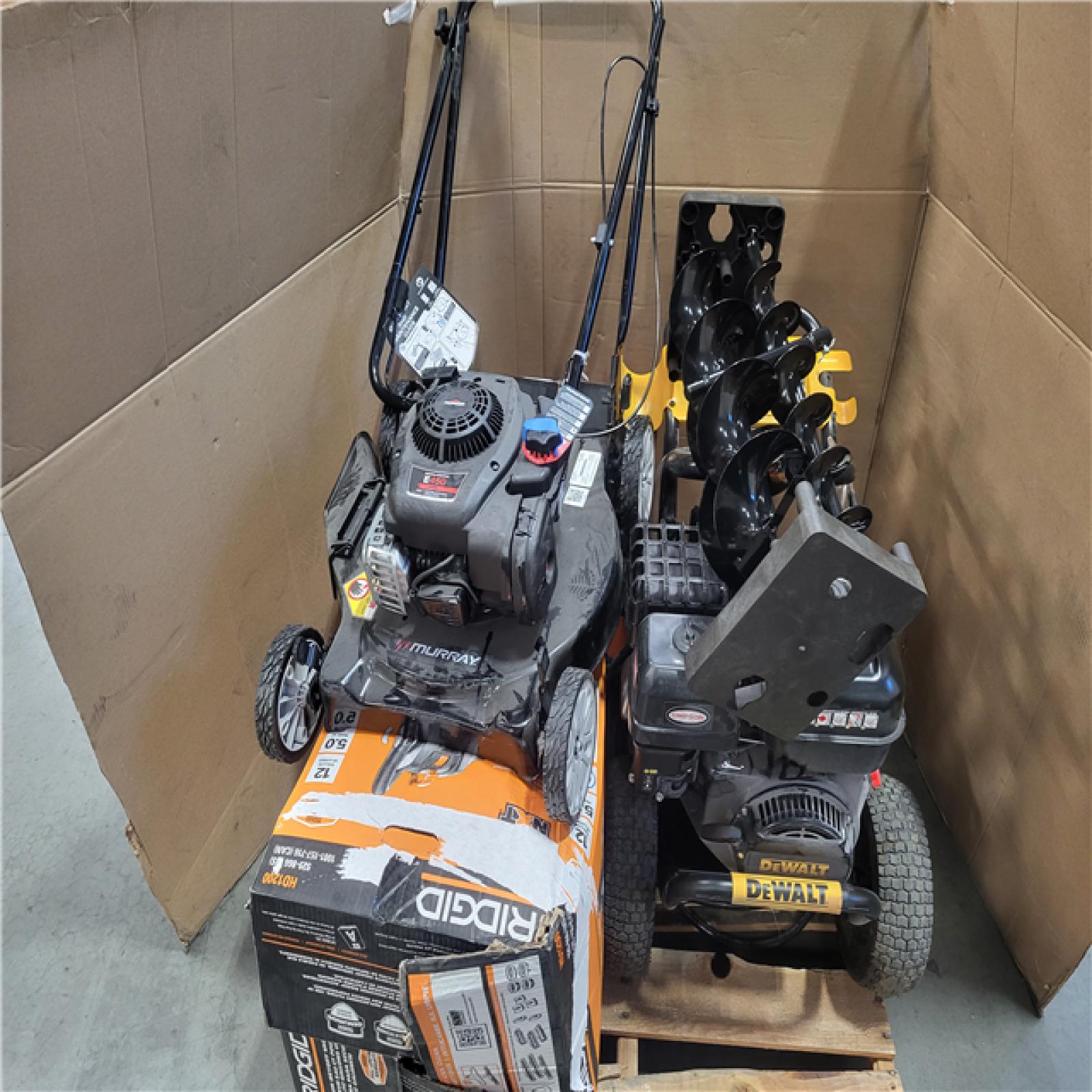CALIFORNIA AS-IS OUTDOOR POWER EQUIPMENT