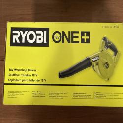 California NEW Ryobi One+ 18V Workshop Blower (Tool Only)