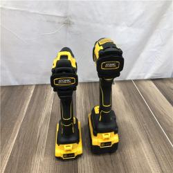 AS-IS DEWALT ATOMIC 20V MAX Lithium-Ion Cordless 2-Tool Combo Kit