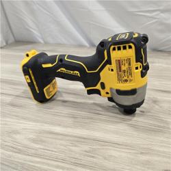 LIKE NEW! - DeWALT ATOMIC 20V MAX Cordless Compact Impact Driver Kit