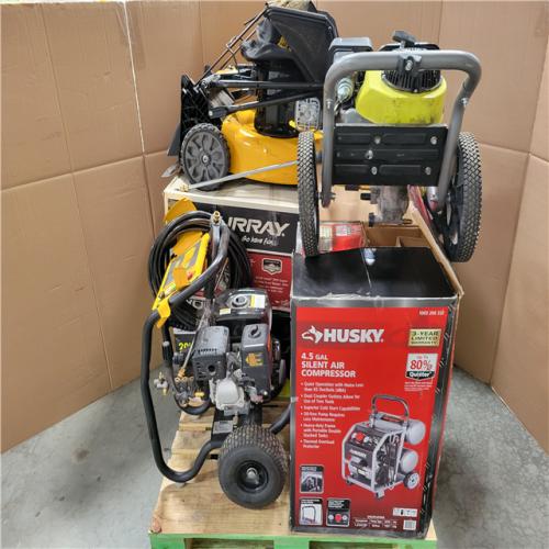 CALIFORNIA AS-IS OUTDOOR POWER EQUIPMENT