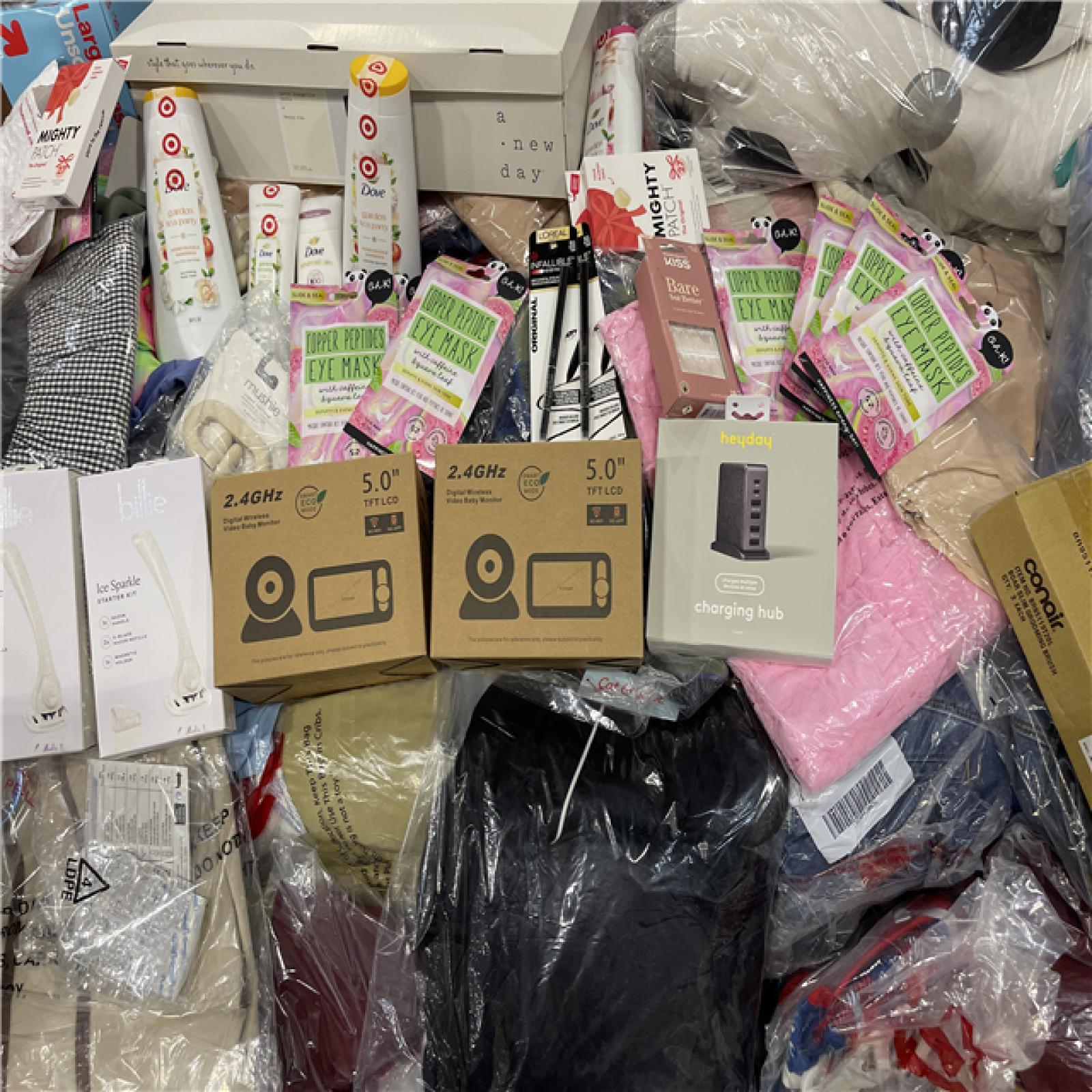 DALLAS LOCATION- NEW!- BULLSEYE MIXED PALLET