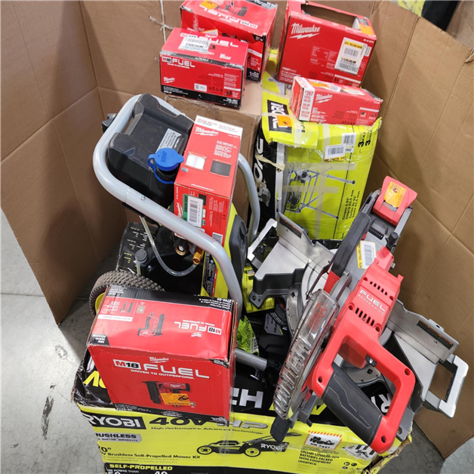 CALIFORNIA AS-IS TOOL PALLET