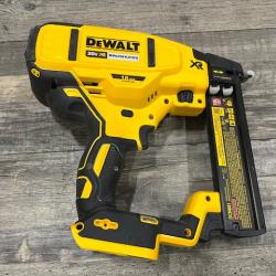 AS-IS DEWALT Cordless 18-Gauge Narrow Crown Stapler (Tool Only)