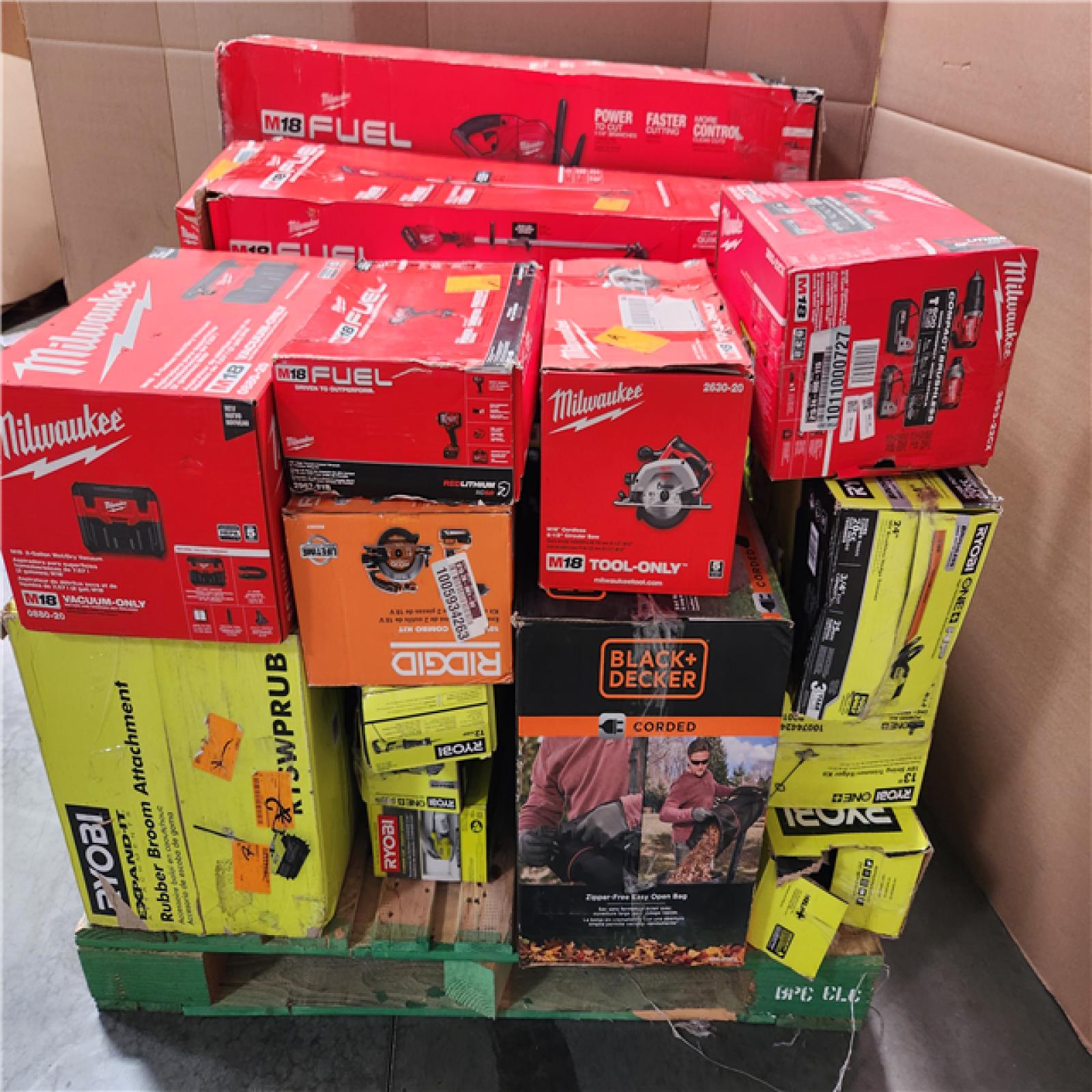 CALIFORNIA AS-IS TOOL PALLET