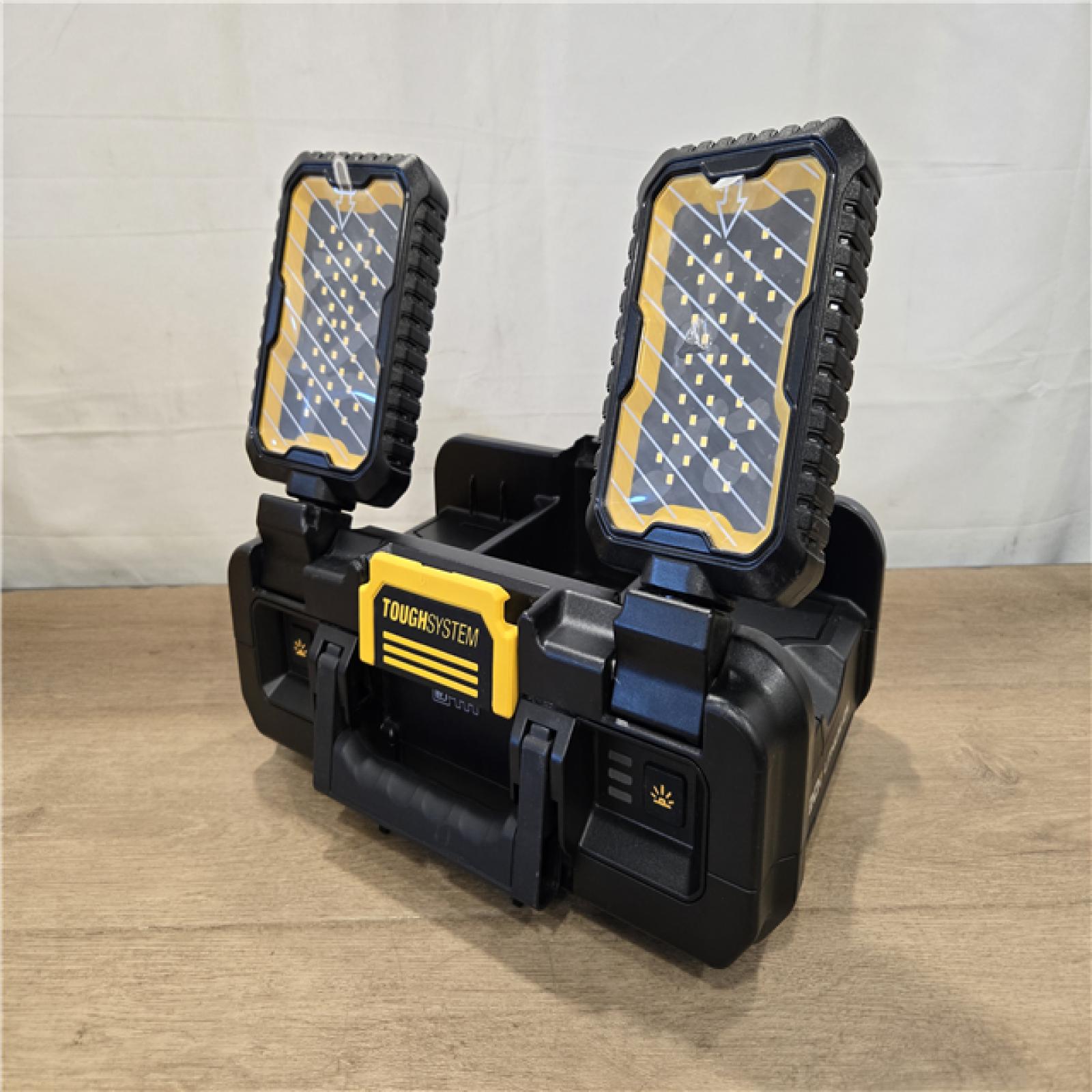 AS-IS DEWALT Tough System 2.0 Flex Volt 20V/60V Cordless LED Adjustable Work Light