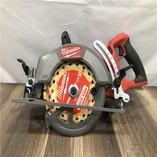 AS-IS Milwaukee FUEL 18V Lithium-Ion Cordless 7-1/4 in. Rear Handle Circular Saw (Tool-Only)