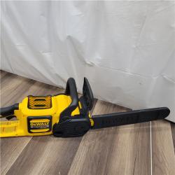 AS-IS   DEWALT  FLEXVOLT 60V MAX 16in. Brushless Cordless Battery Powered Chainsaw Kit with (1) FLEXVOLT 2 Ah Battery & Charger