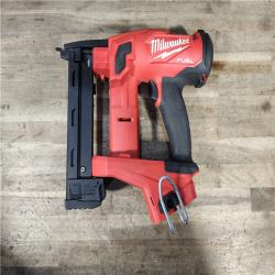 HOUSTON LOCATION - AS-IS MILWAUKEE FUEL 18V Cordless 18-Gauge 1/4 in. Narrow Crown Stapler (Tool-Only)