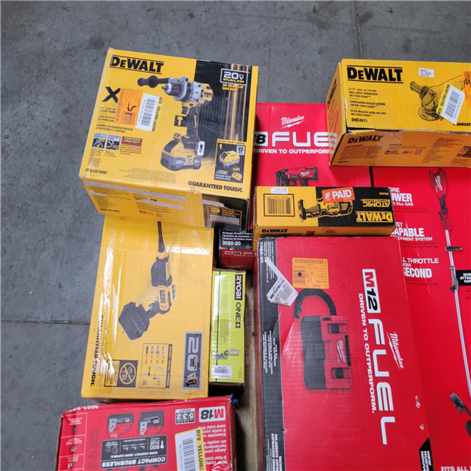 CALIFORNIA AS-IS TOOL PALLET