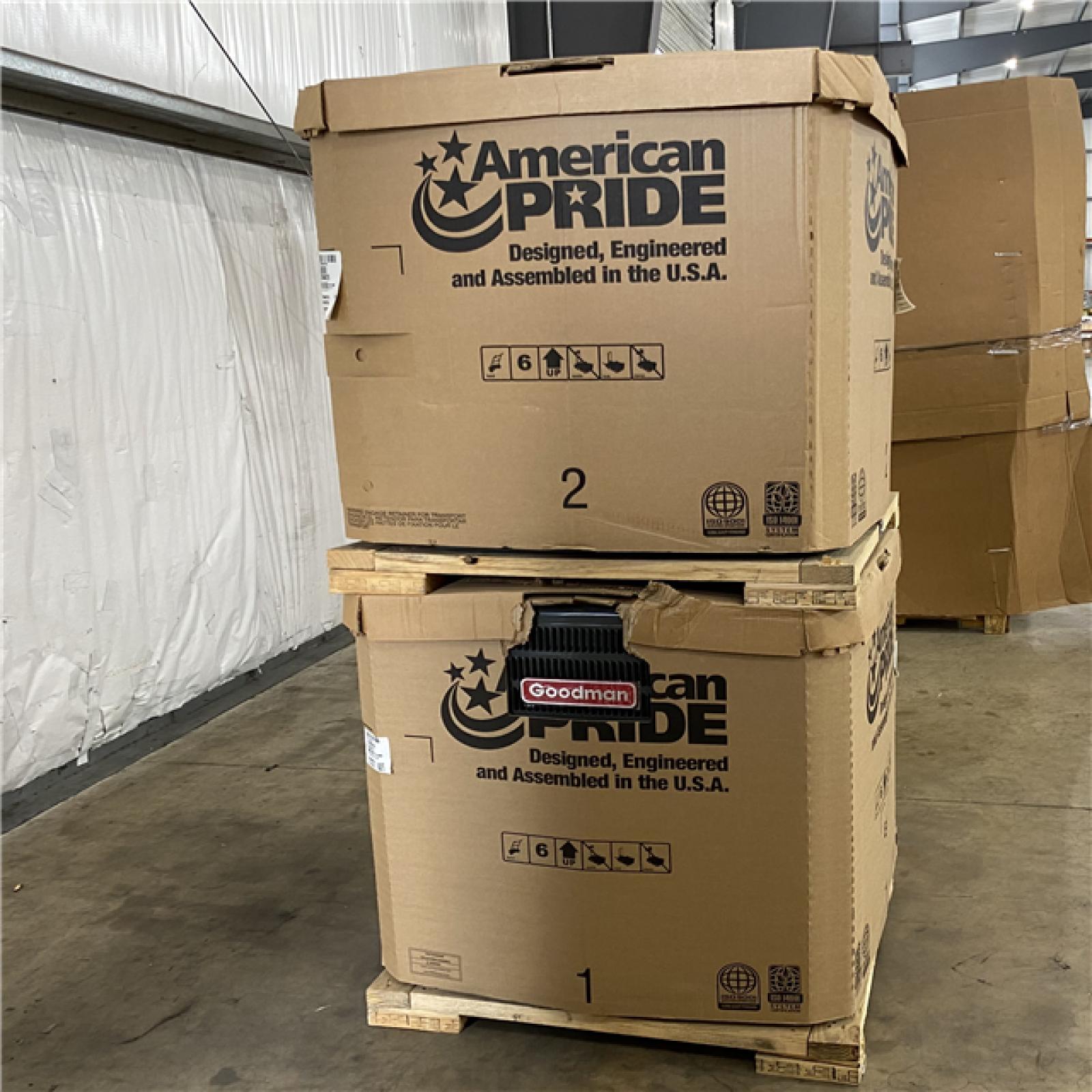 Houston Location AS IS - 3.5 Ton 14.3 SEER2 Goodman Condenser