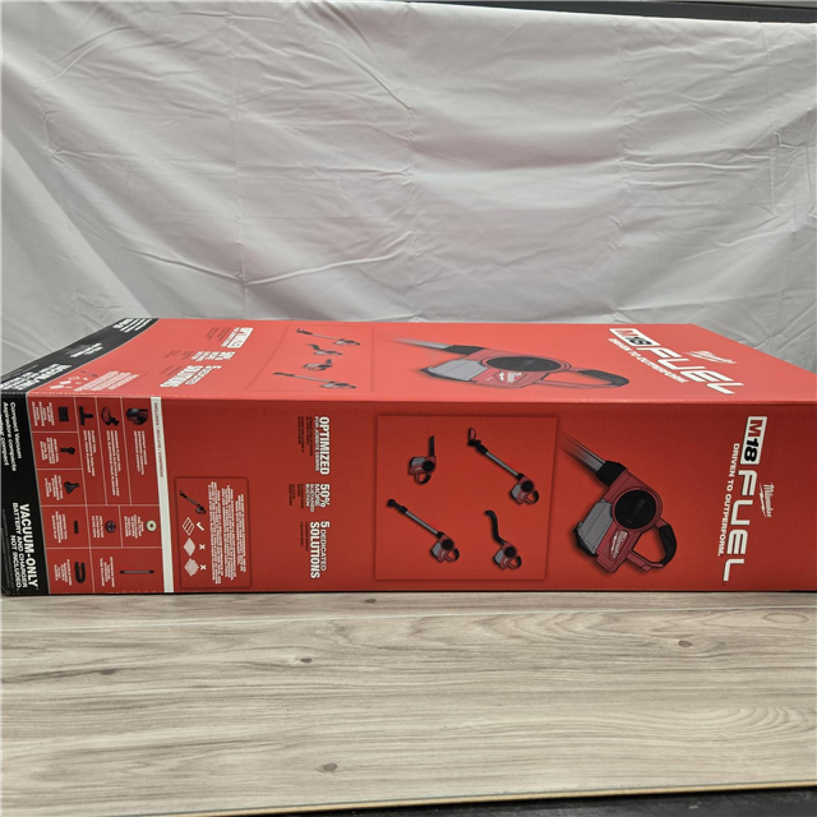 NEW- Milwaukee M18 FUEL 0940-20 0.25 Gal Cordless Compact Hand Vacuum Tool Only 18 V
