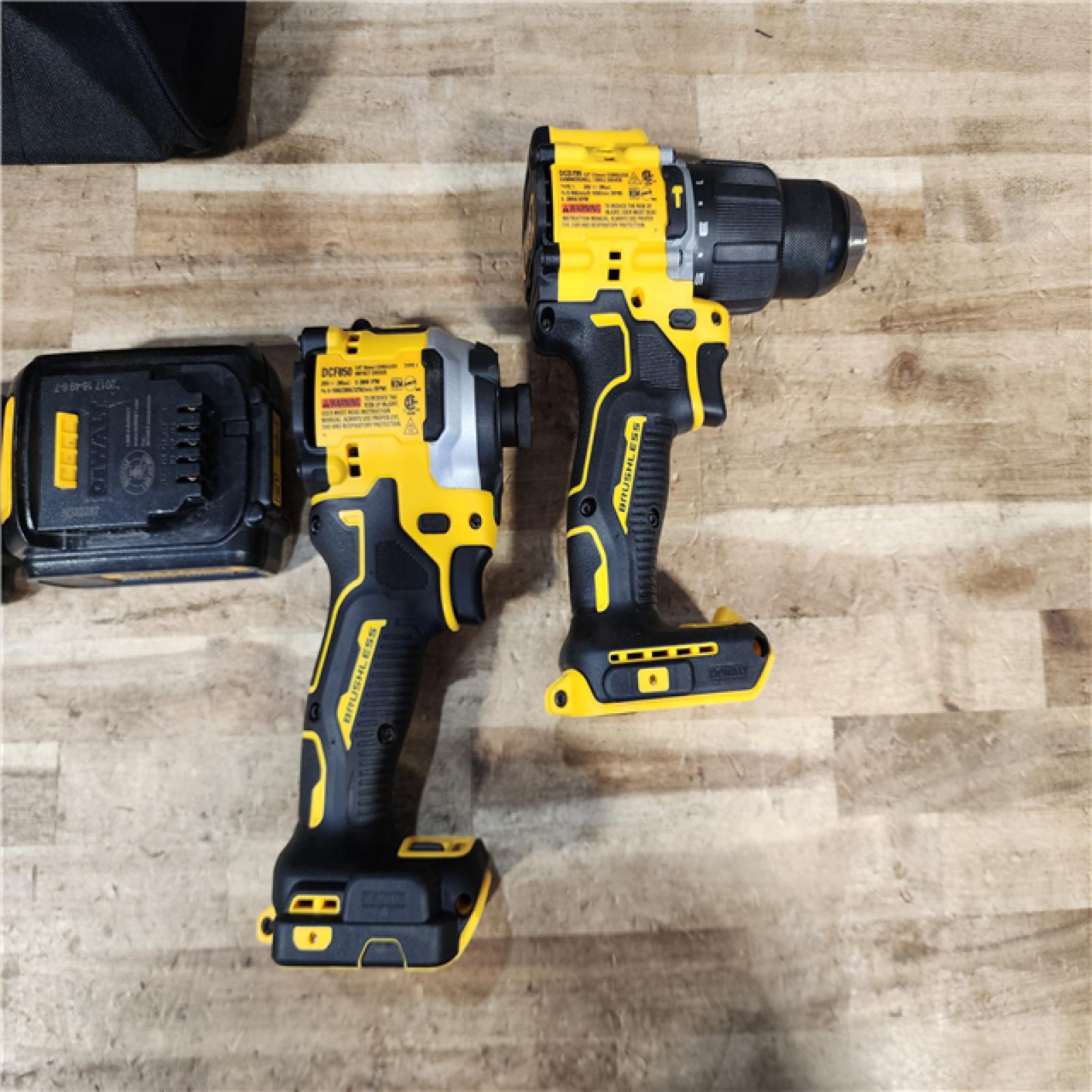 HOUSTON LOCATION - AS - IS DEWALT ATOMIC 20V MAX Lithium-Ion Cordless 2-Tool Combo Kit