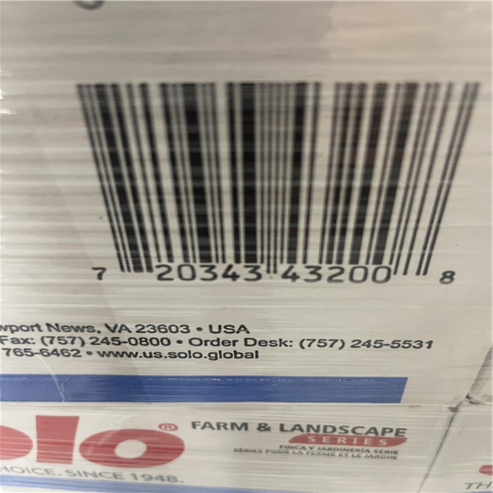 ATLANTA LOCATION AS-IS SOLO SPRAYERS (81 Units) two pallets
