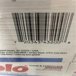 ATLANTA LOCATION AS-IS SOLO SPRAYERS (81 Units) two pallets