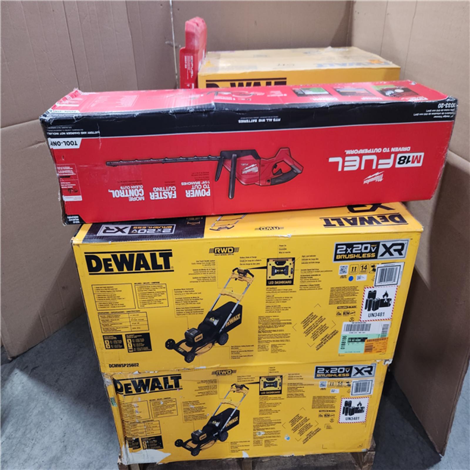 CALIFORNIA AS-IS TOOL PALLET