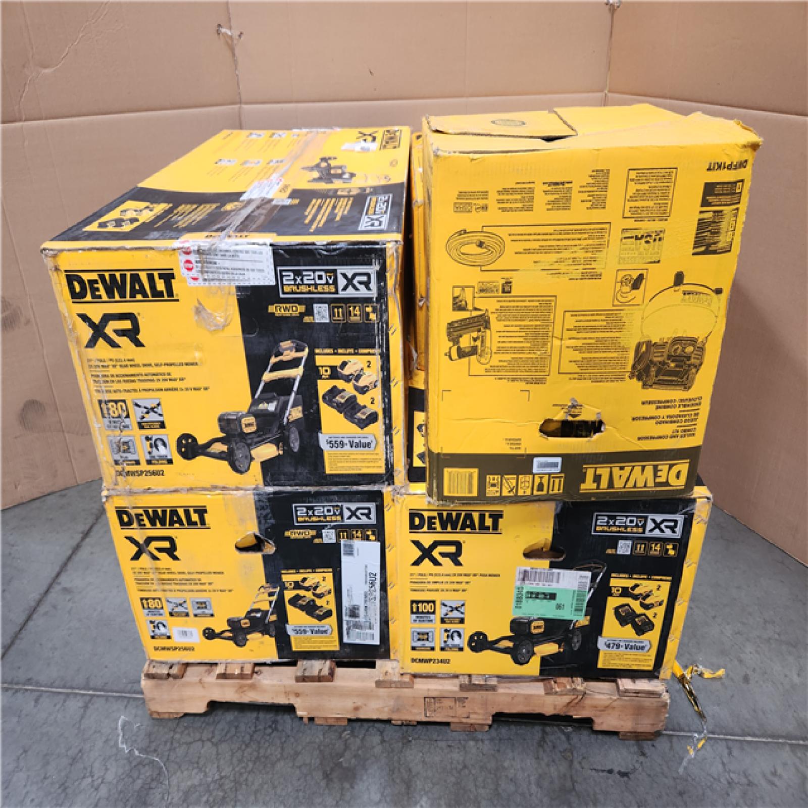 CALIFORNIA  AS-IS TOOL PALLET