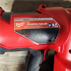 HOUSTON LOCATION - AS-IS (APPEARS LIKE NEW) Milwaukee 2744-20 M18 FUEL 3-1/2 in. 18-Volt 21-Degree Lithium-Ion Brushless Cordless Framing Nailer (Tool-Only)