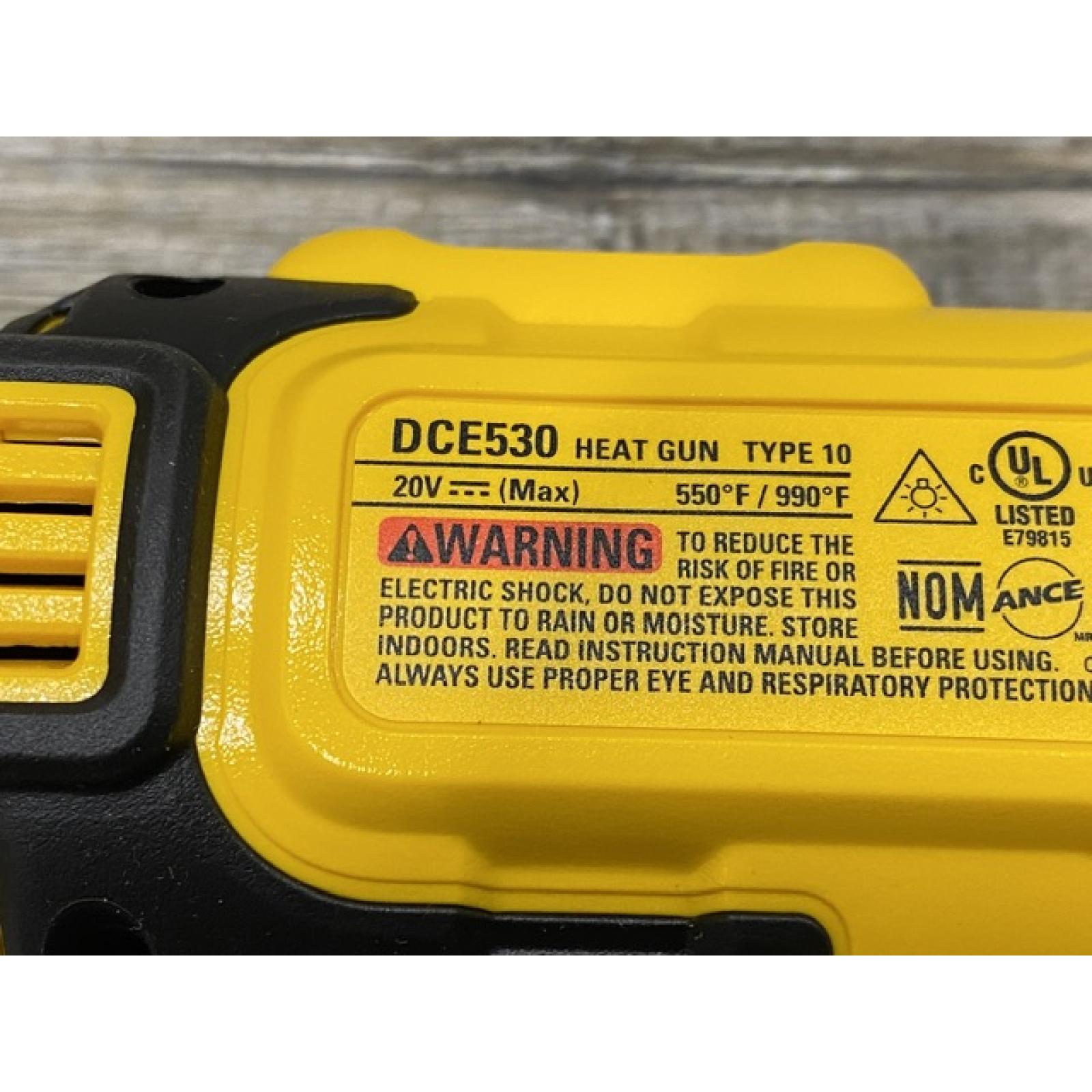 AS-IS DEWALT 20V MAX Cordless Compact Heat Gun (Tool Only)