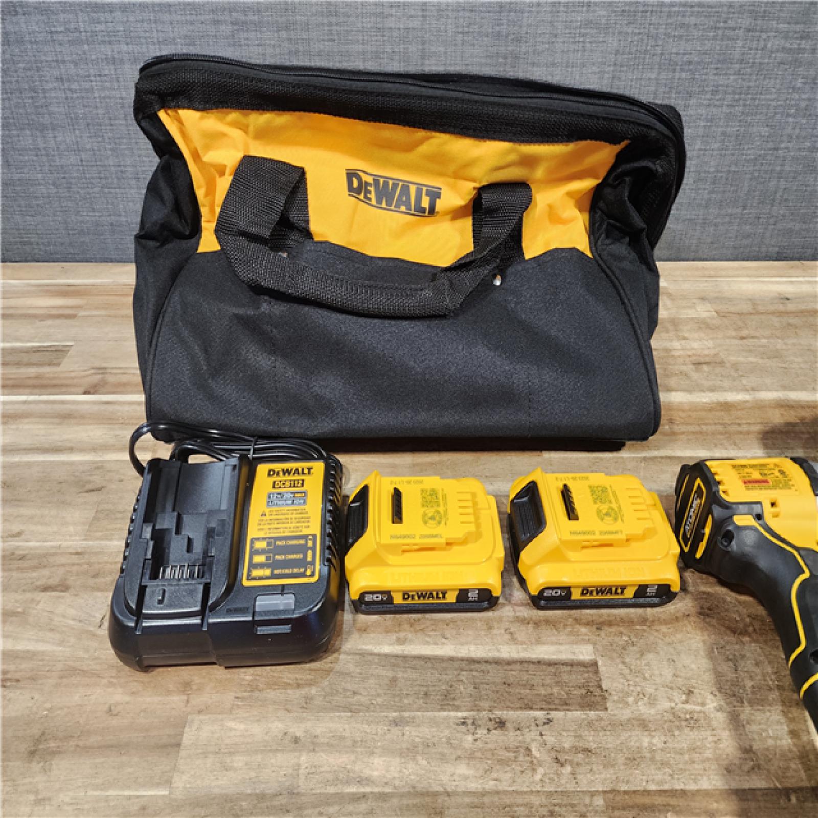 HOUSTON LOCATION - AS - IS DEWALT ATOMIC 20-Volt Lithium-Ion Cordless Brushless (2-Tool) Combo Kit