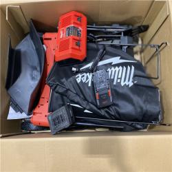 Dallas Location - As-Is 	Milwaukee 18 FUEL 21 Self-Propelled Dual Battery Mower Kit