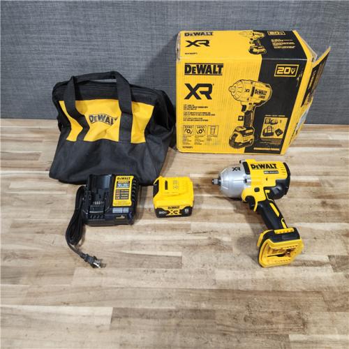 HOUSTON LOCATION - AS - IS DEWALT 20V MAX Lithium-Ion Cordless 1/2 in. Impact Wrench Kit