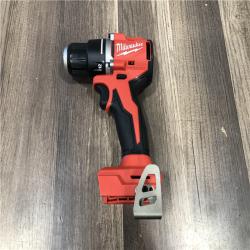 AS-IS Milwaukee 18V Lithium-Ion Brushless Cordless 1/2 in. Compact Drill/Driver (Tool-Only)