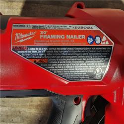 HOUSTON LOCATION - AS-IS M18 FUEL 3-1/2 in. 18-Volt 30-Degree Lithium-Ion Brushless Cordless Framing Nailer (Tool-Only)