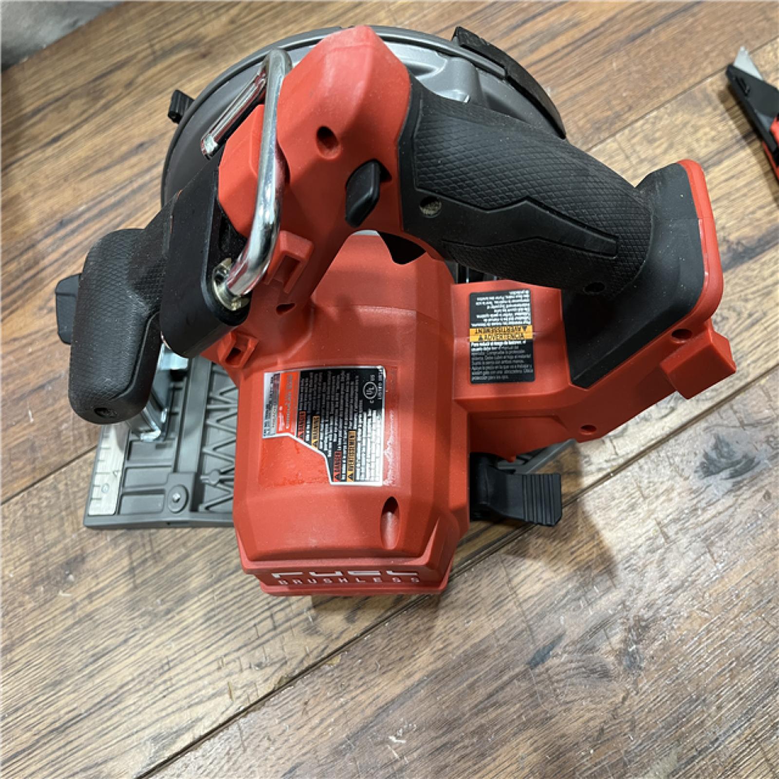 AS-IS M18 FUEL 18V Lithium-Ion Brushless Cordless 6-1/2 in. Circular Saw (Tool-Only)