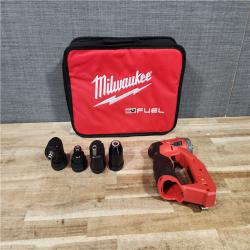 HOUSTON LOCATION - AS - IS Milwaukee FUEL 12V Lithium-Ion Brushless Cordless 4-in-1 Installation 3/8 in. Drill Driver with 4 Tool Head (Tool-Only)