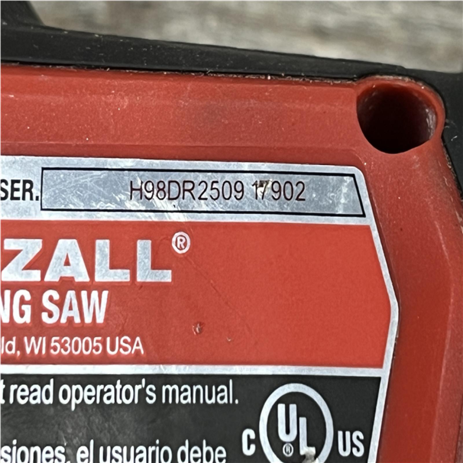 AS-IS Milwaukee FUEL 18V Lithium-Ion Brushless Cordless HACKZALL Reciprocating Saw (Tool-Only)