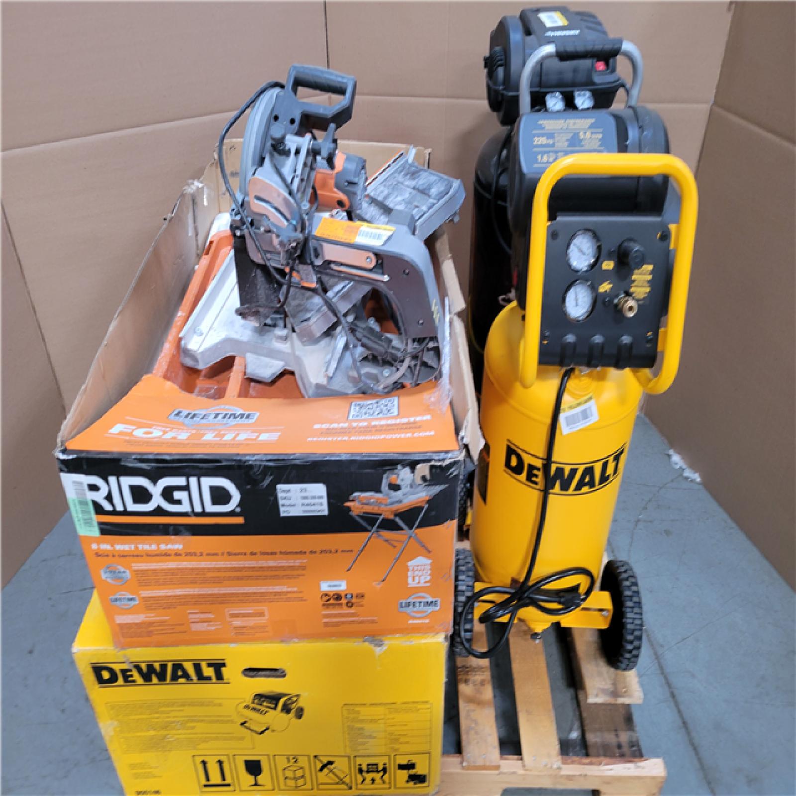 CALIFORNIA AS-IS OUTDOOR POWER EQUIPMENT