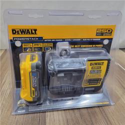 NEW! DEWALT DCBP034C 20V MAX Starter Kit with PowerStack Lithium-Ion Compact Battery and Charger