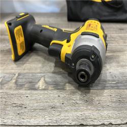 AS-IS DEWALT Atomic 20V Max Lithium-Ion Brushless Cordless Compact 1/4 in. Impact Driver Kit