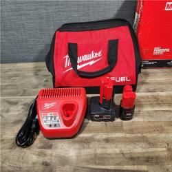 HOUSTON LOCATION - AS-IS Milwaukee 3497-22 12V Brushless Hammer Drill and Impact Driver Combo Kit