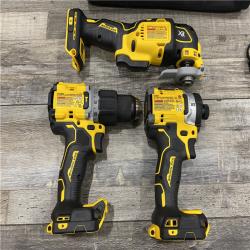 AS-IS DEWALT 20V MAX Lithium-Ion Cordless 3-Tool Combo Kit