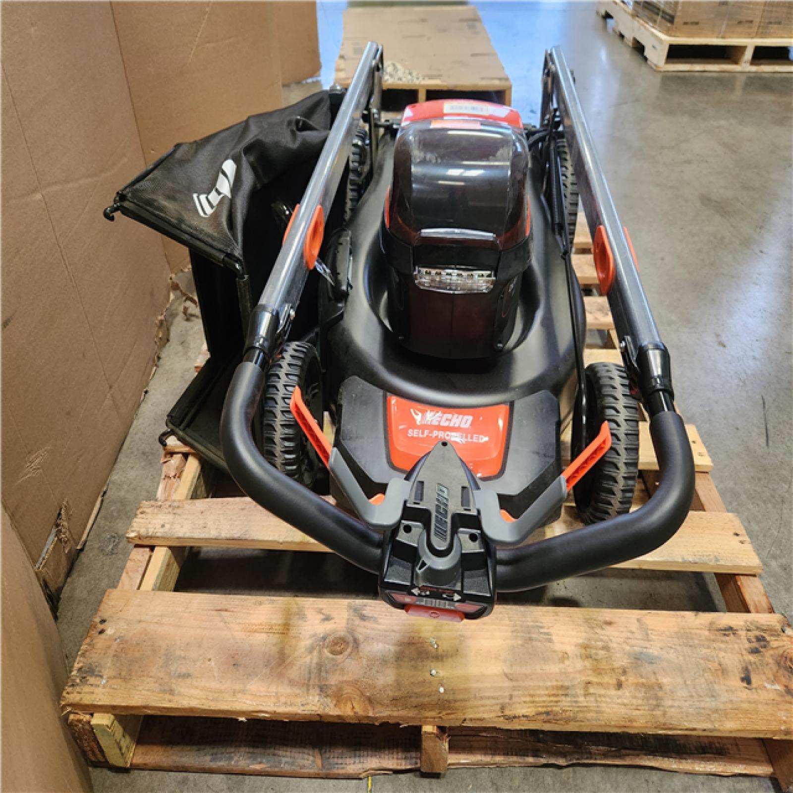 Phoenix AS-IS ECHO 56V 21 in. Cordless Battery 3-in-1 Walk Behind Self-Propelled Lawn Mower w/ (2) 5Ah Batteries (NO Charger)