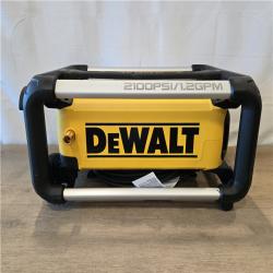 AS-IS DEWALT Electric Pressure Washer 2100 PSI Jobsite Power Washer DWPW2100
