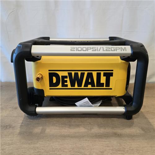 AS-IS DEWALT Electric Pressure Washer 2100 PSI Jobsite Power Washer DWPW2100